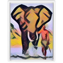 Load image into Gallery viewer, Two Kings  Custom Art Framed Canvas Wraps