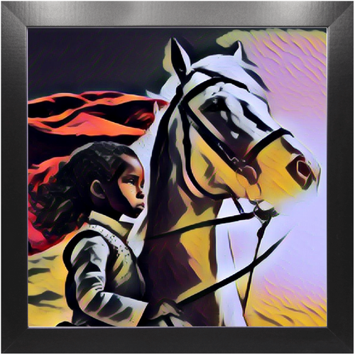 The King's Arrival Economy Framed Prints