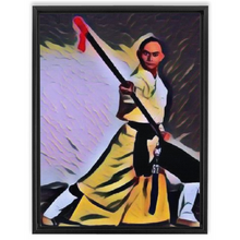 Load image into Gallery viewer, Chop Stick  Custom Art Framed Canvas Wraps