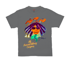 Load image into Gallery viewer, 3Peace Whole Wing Flower T-Shirt (AACC and Mile$ Mu$ic Collaboration)