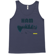 Load image into Gallery viewer, HAM Sammich Navy Tank Tops