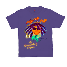 Load image into Gallery viewer, 3Peace Whole Wing Flower T-Shirt (AACC and Mile$ Mu$ic Collaboration)