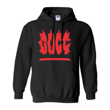 Load image into Gallery viewer, SHOCKWAVES RED Hoodies (No-Zip/Pullover)