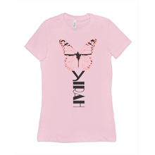 Load image into Gallery viewer, YIRAH Pink ButterFLY T-Shirts(Front and Back)