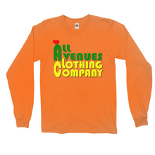 Load image into Gallery viewer, All Avenues Clothing Company Green and Gold Love, Long Sleeve Shirts