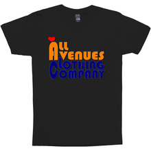 Load image into Gallery viewer, All Avenues Clothing Company Orange &amp; Blue Love T-Shirts