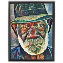 Load image into Gallery viewer, The Old Man Custom Art Framed Canvas Wraps
