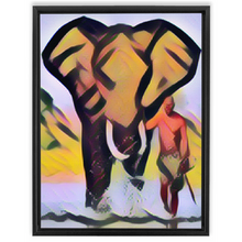 Load image into Gallery viewer, Two Kings  Custom Art Framed Canvas Wraps