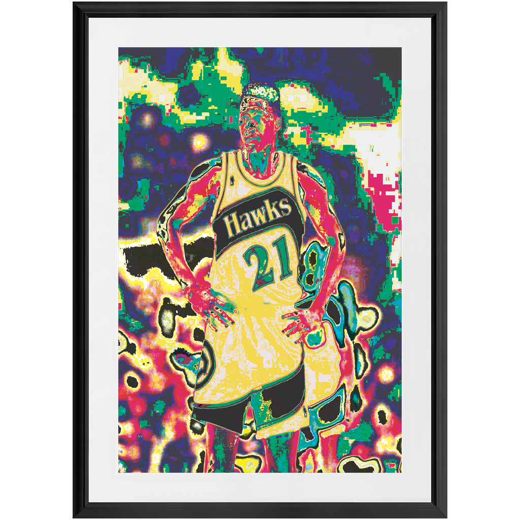 21 JUMPSTREET OLE ATLANTA. Custom Art Framed Prints  24 x 36