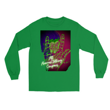 Load image into Gallery viewer, Love is still alive,  Long Sleeve Shirts (AACC and Mile$ Mu$ic Collaboration)