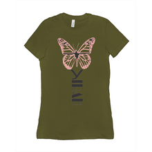 Load image into Gallery viewer, YIRAH Pink ButterFLY T-Shirts(Front and Back)