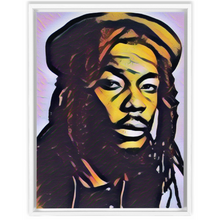 Load image into Gallery viewer, Reggae Man Custom Art  Framed Canvas Wraps