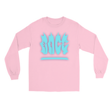 Load image into Gallery viewer, SHOCKWAVES (Lit Blu) Long Sleeves T-Shirt