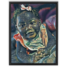 Load image into Gallery viewer, God Child Royelle Framed Canvas Wraps