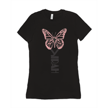 Load image into Gallery viewer, YIRAH Pink ButterFLY T-Shirts(Front and Back)