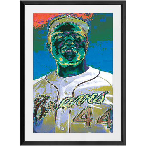 Brave Hank.  Custom Art Framed Prints 24 x 36