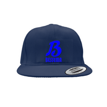 Load image into Gallery viewer, Big BESSEMA BLUE Snapback Caps