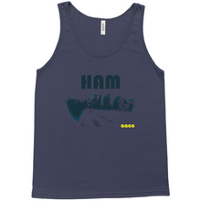 Load image into Gallery viewer, HAM Sammich Navy Tank Tops