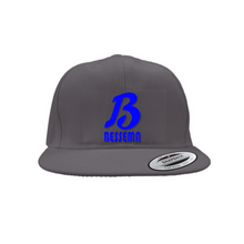 Load image into Gallery viewer, Big BESSEMA BLUE Snapback Caps