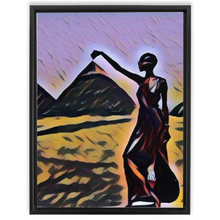 Load image into Gallery viewer, Desert Queen Custom Art Framed Canvas Wraps