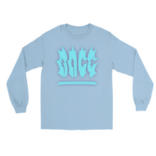 Load image into Gallery viewer, SHOCKWAVES (Lit Blu) Long Sleeves T-Shirt