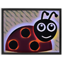 Load image into Gallery viewer, Cutie Bug Custom Art Framed Canvas Wraps
