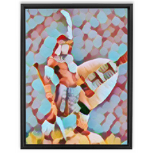 Load image into Gallery viewer, The Warrior  Custom Art Framed Canvas Wraps