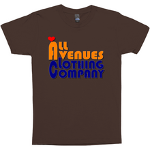 Load image into Gallery viewer, All Avenues Clothing Company Orange &amp; Blue Love T-Shirts