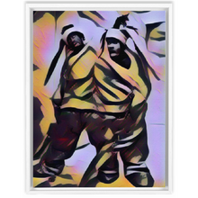 Load image into Gallery viewer, Rapped Upped Custom Art Framed Canvas Wraps