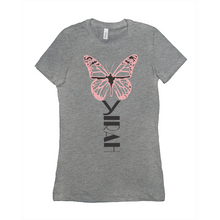 Load image into Gallery viewer, YIRAH Pink ButterFLY T-Shirts(Front and Back)