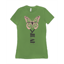 Load image into Gallery viewer, YIRAH Pink ButterFLY T-Shirts(Front and Back)