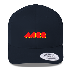Baacc to the Future in Red Trucker Caps