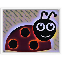 Load image into Gallery viewer, Cutie Bug Custom Art Framed Canvas Wraps