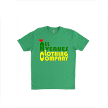 Load image into Gallery viewer, Dat Green and Gold Love T-Shirts