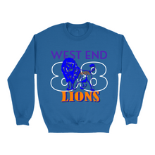 Load image into Gallery viewer, West End Lions 88 Two Sided Sweatshirts