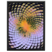 Load image into Gallery viewer, Life Flower Custom Framed Canvas Wraps